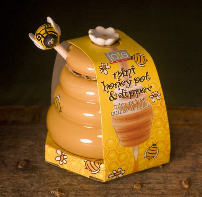 Honey Miel Hive Mini Honey Pot