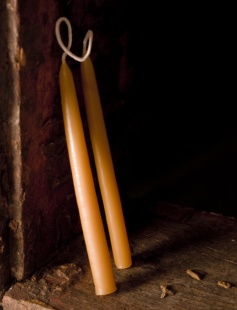 Beeswax Thick Taper Candles